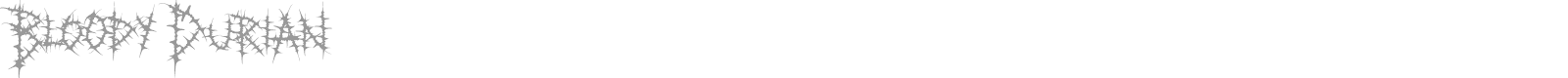 Bloody Durian font preview